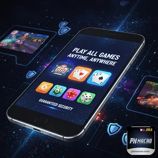 User enjoying the Filipino casino app on a mobile device - phmacao
